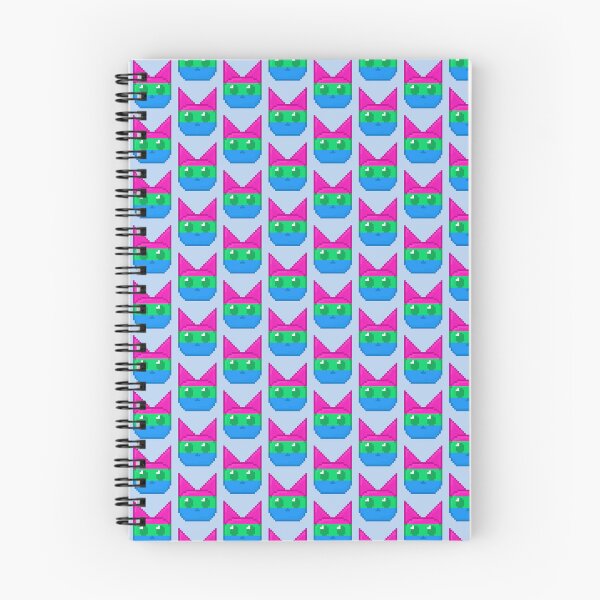 Item preview, Poly Pixel Pride Cat designed and sold by Lilac-Cat.
