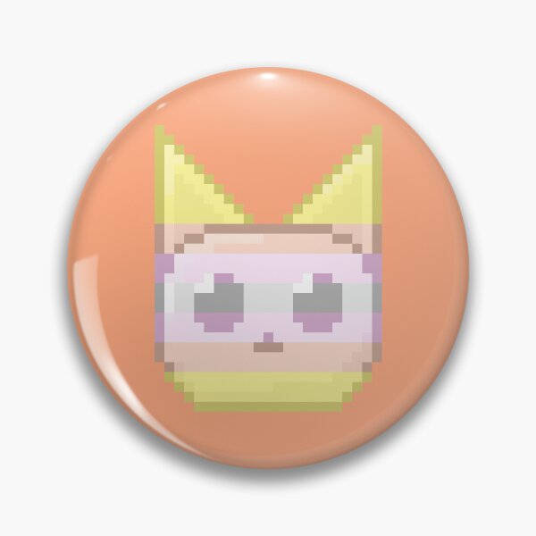 Item preview, Pangender Pixel Pride Cat designed and sold by Lilac-Cat.