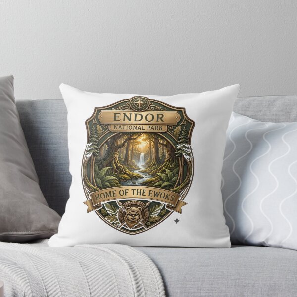 Item preview, Endor National Park: Home of the Ewoks designed and sold by FrontierCosmic.