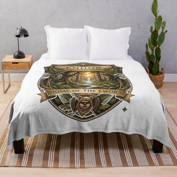 Item preview, Endor National Park: Home of the Ewoks designed and sold by FrontierCosmic.