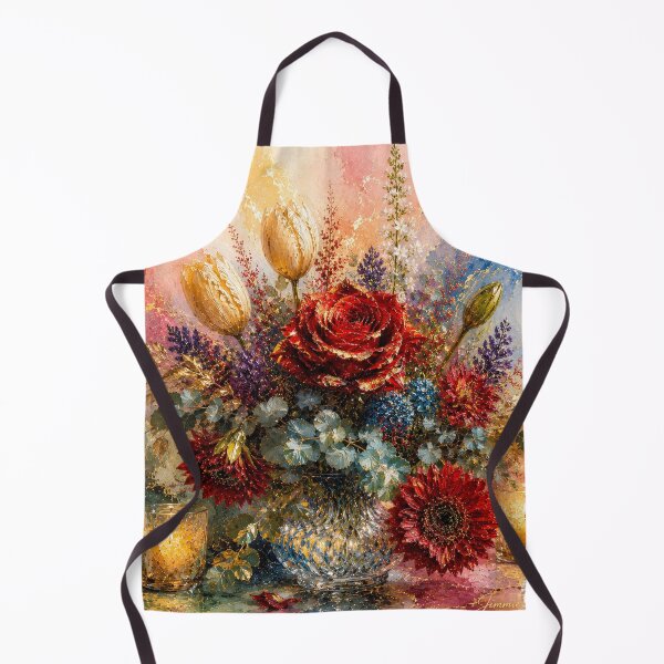 Item preview, Golden Harmony Floral Still Life designed and sold by Jlbcartgallery.