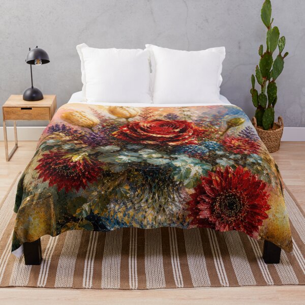 Item preview, Golden Harmony Floral Still Life designed and sold by Jlbcartgallery.