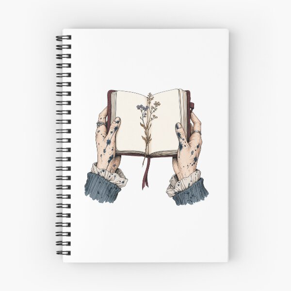 Item preview, Ink Stained Hands Journal designed and sold by GoverArt.