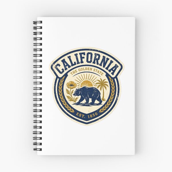 Item preview, California The Golden State Est 1850 - Vintage Collegiate Crest Shirt designed and sold by Petringo.