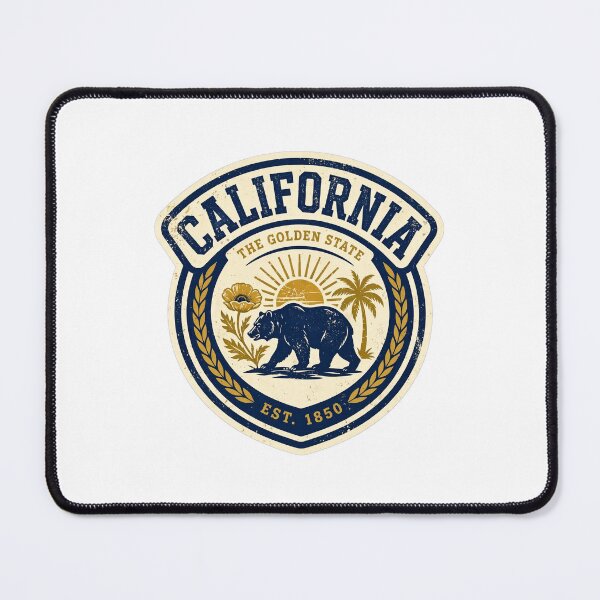 Item preview, California The Golden State Est 1850 - Vintage Collegiate Crest Shirt designed and sold by Petringo.