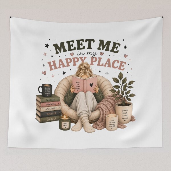 Item preview, Meet Me in My Happy Place designed and sold by Kingky14.