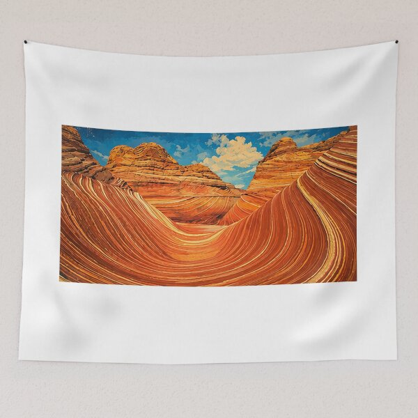 Item preview, Canyon Summer Painting designed and sold by Edwardharjo.