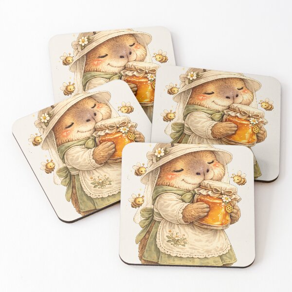 Item preview, Cute Capybara Honey Maker designed and sold by PocketCritter Studio.