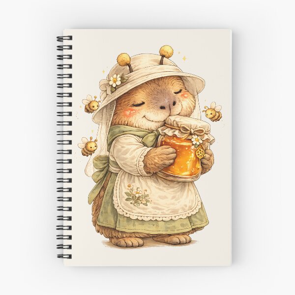 Item preview, Cute Capybara Honey Maker designed and sold by PocketCritter Studio.