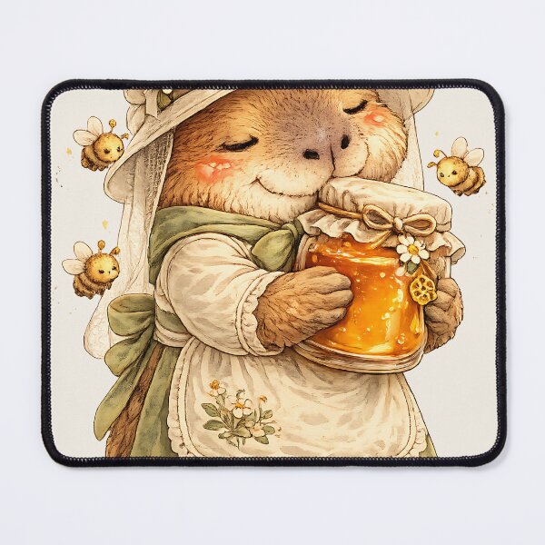 Item preview, Cute Capybara Honey Maker designed and sold by PocketCritter Studio.