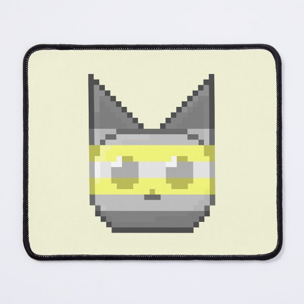 Item preview, Deminonbinary Pixel Pride Cat designed and sold by Lilac-Cat.