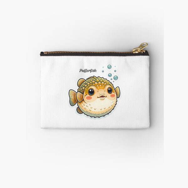 Item preview, Pufferfish Sticker – Kawaii Blowfish Ocean Fish Vinyl Decal for Marine Life Lovers designed and sold by Pandey14.