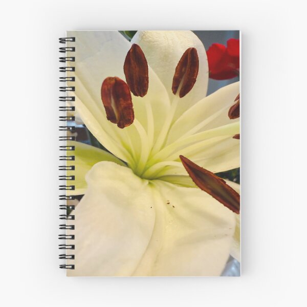 Item preview, Elegant White Lily Macro Fine Art Photography designed and sold by BalkanBloom.