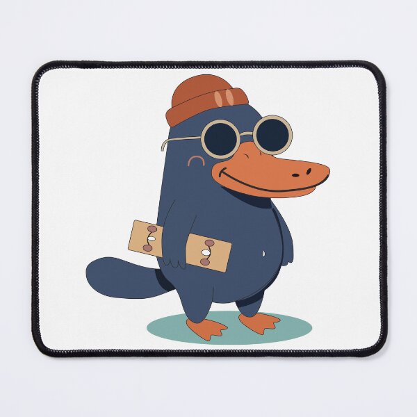 Item preview, Cool Traveler Platypus - Cute Backpacker Animal designed and sold by TatinkaArtskill.