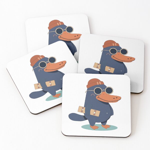 Item preview,  Cool Traveler Platypus - Cute Backpacker Animal designed and sold by TatinkaArtskill.