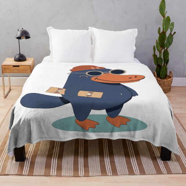 Item preview,  Cool Traveler Platypus - Cute Backpacker Animal designed and sold by TatinkaArtskill.