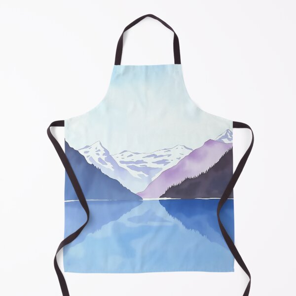 Item preview, Snow Peaks Reflected in Still Lake designed and sold by T-domain.