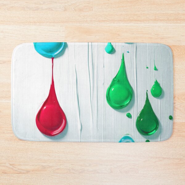 Item preview, Abstract 3D Liquid Paint Splatter Red and Turquoise designed and sold by Ingorgia Studio.