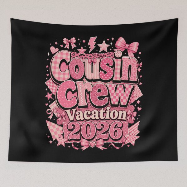 Item preview, Cousin Crew Vacation 2026 – Family Summer Trip  designed and sold by THREE LITTLE BEANS.