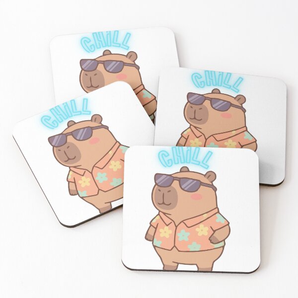 Item preview, Chill Capybaras Style designed and sold by Budziszz.