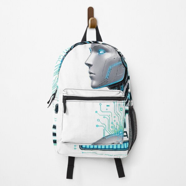 Item preview, FUTURE LOADING Robot Head | Cyberpunk Tech Aesthetic Design designed and sold by Ahmed Nedji.