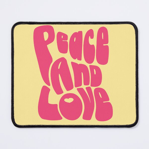 Item preview, peace and love designed and sold by ExcessiveSarcasmCo..