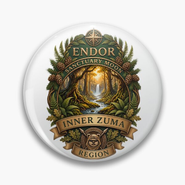 Item preview, Endor - Sanctuary Moon - Inner Zuma Region designed and sold by FrontierCosmic.
