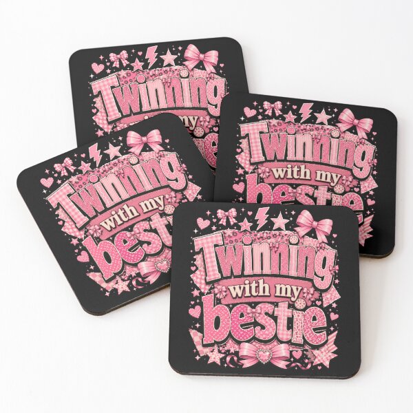 Item preview, Twining with My Bestie – Cute Friendship Matching designed and sold by THREE LITTLE BEANS.