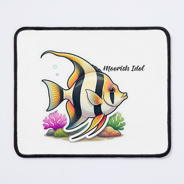 Item preview, Moorish Idol Fish Sticker – Tropical Reef Fish Vinyl Decal for Ocean & Aquarium Lovers designed and sold by Pandey14.