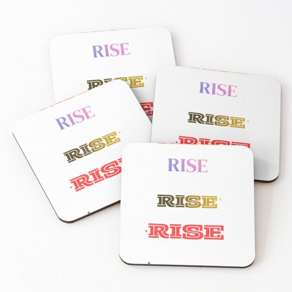 Item preview, Rise Typography Motivation Design – Bold Gradient Text Art designed and sold by EdgeSphere.