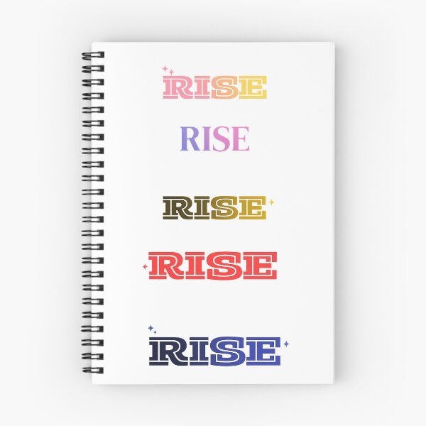 Item preview, Rise Typography Motivation Design – Bold Gradient Text Art designed and sold by EdgeSphere.