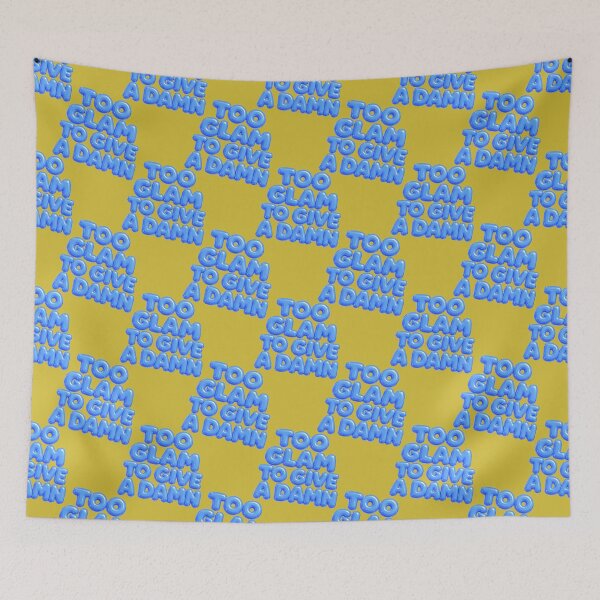 Item preview, Too Glam To Give A Damn Bold Print designed and sold by tviyluv.