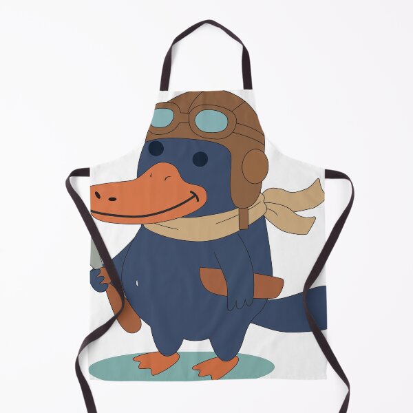 Item preview, Retro Aviator Platypus - Cute Pilot Illustration designed and sold by TatinkaArtskill.