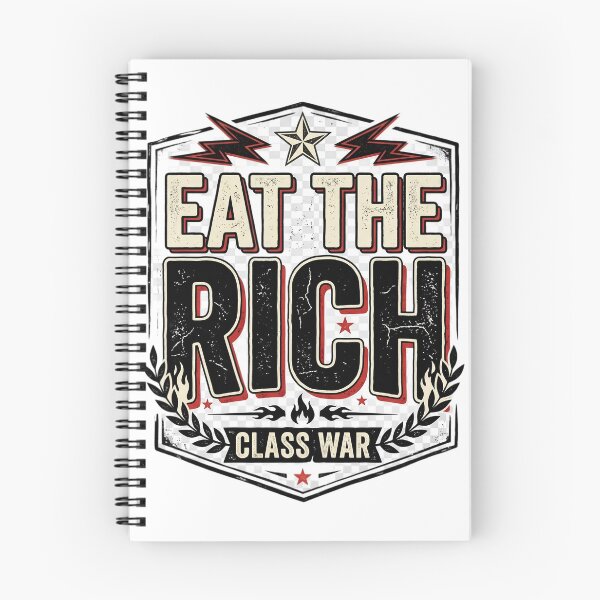 Item preview, Eat The Rich Class War Vintage Typography | Protest Graphic T-Shirt | Distressed Political Statement Design designed and sold by Bhaskar Digital Art.