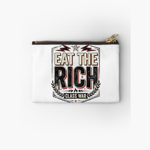 Item preview, Eat The Rich Class War Vintage Typography | Protest Graphic T-Shirt | Distressed Political Statement Design designed and sold by Bhaskar Digital Art.