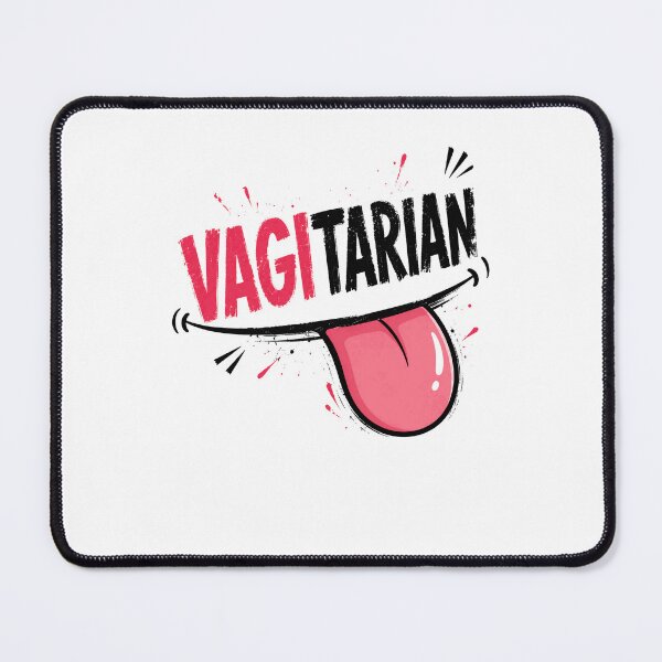 Item preview, Vagitarian Lesbian Queer Pride Humor designed and sold by JonesFlora2025.