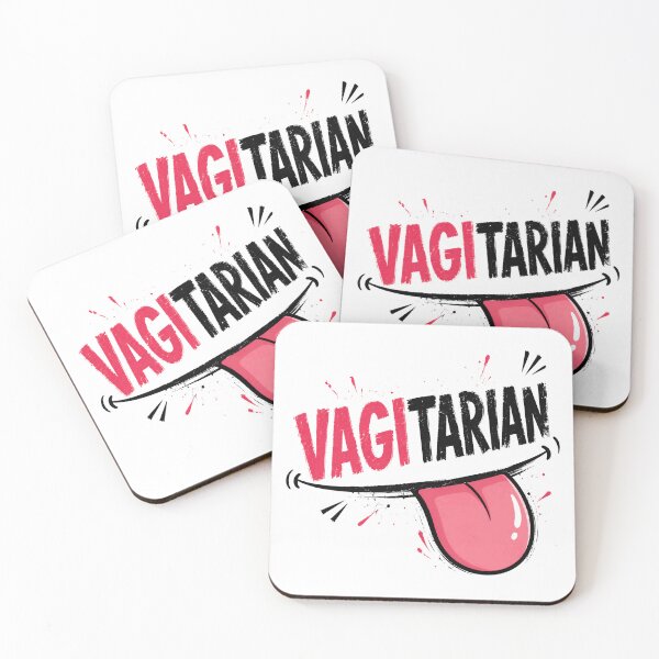 Item preview, Vagitarian Lesbian Queer Pride Humor designed and sold by JonesFlora2025.