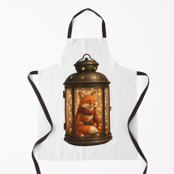 Item preview, fox in lantern designed and sold by Snurly.