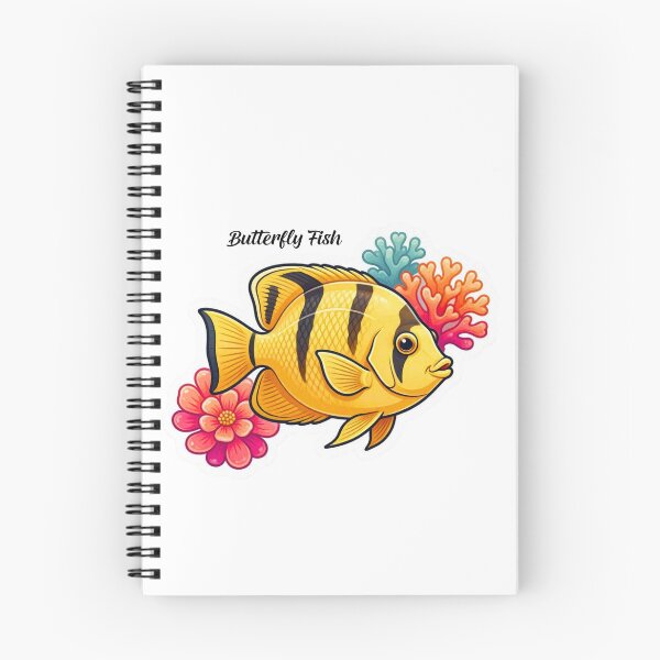 Item preview, Butterfly Fish Sticker – Tropical Coral Reef Ocean Fish Vinyl Decal for Aquarium Lovers designed and sold by Pandey14.