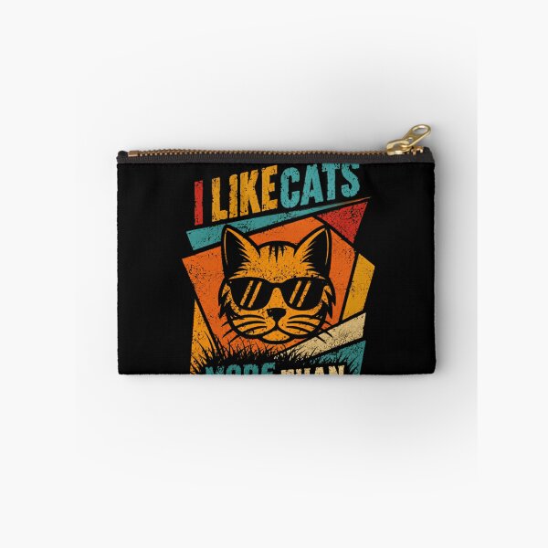 Item preview, I Like Cats More Than People Cat Lover Introvert Pet Owner Feline designed and sold by RetroMini2026.