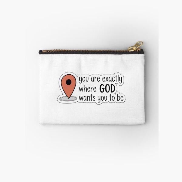 Item preview, You Are Exactly Where God Wants You To Be Map Pin Christian designed and sold by raedattia.
