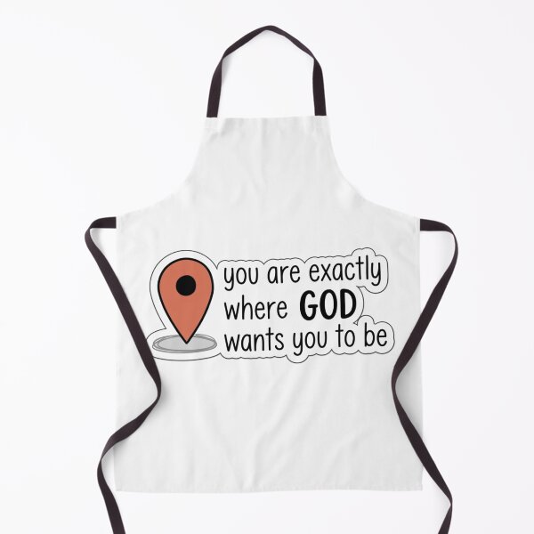 Item preview, You Are Exactly Where God Wants You To Be Map Pin Christian designed and sold by raedattia.