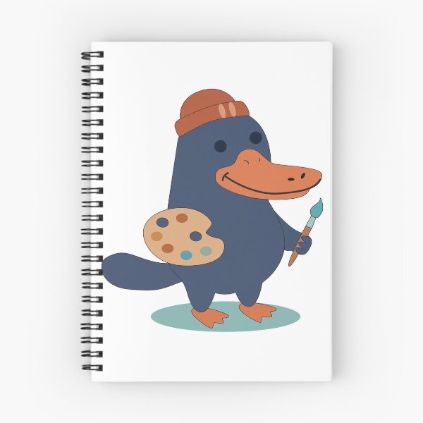 Item preview, Creative Artist Platypus - Cute Painter Animal designed and sold by TatinkaArtskill.
