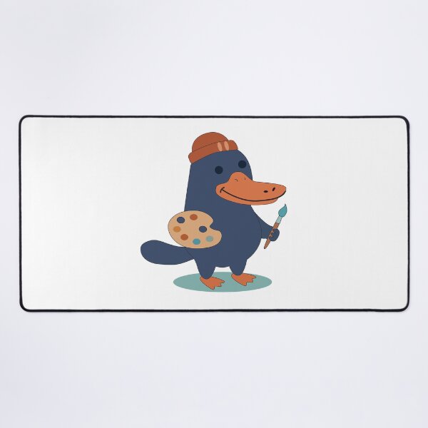 Item preview, Creative Artist Platypus - Cute Painter Animal designed and sold by TatinkaArtskill.