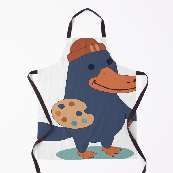 Item preview, Creative Artist Platypus - Cute Painter Animal designed and sold by TatinkaArtskill.