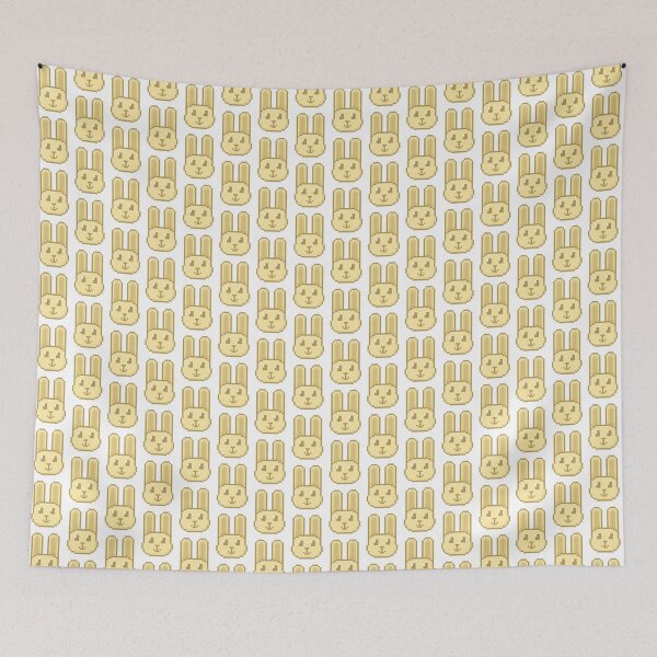 Item preview, Yellow Pixel Bunny Rabbit designed and sold by Lilac-Cat.