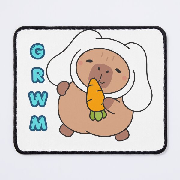 Item preview, GRWM Capybaras designed and sold by Budziszz.