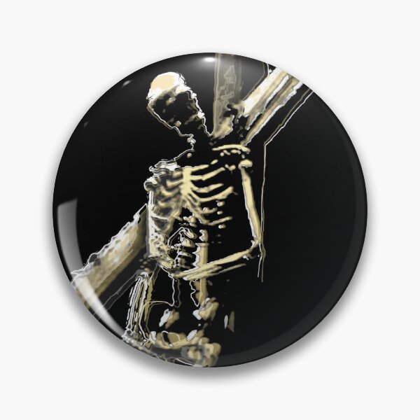 Item preview, Skeleton Carrying Cross designed and sold by weirdove.