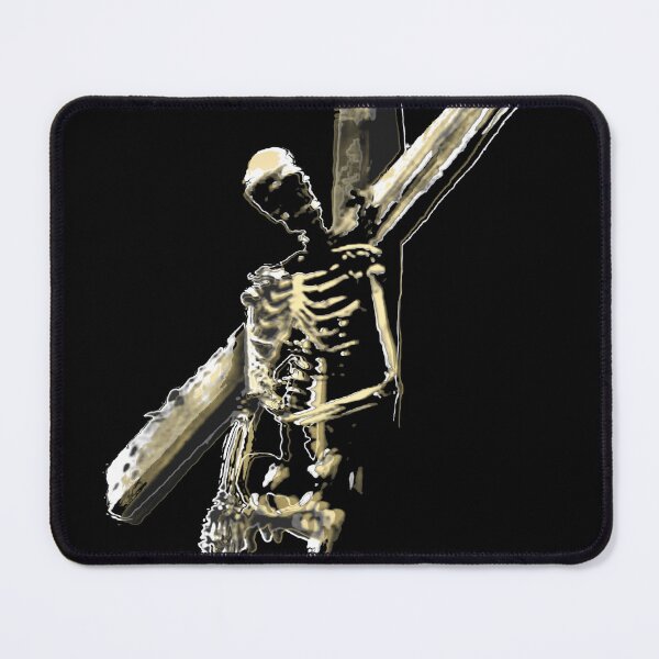 Item preview, Skeleton Carrying Cross designed and sold by weirdove.
