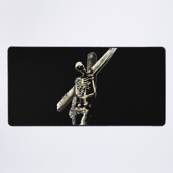 Item preview, Skeleton Carrying Cross designed and sold by weirdove.